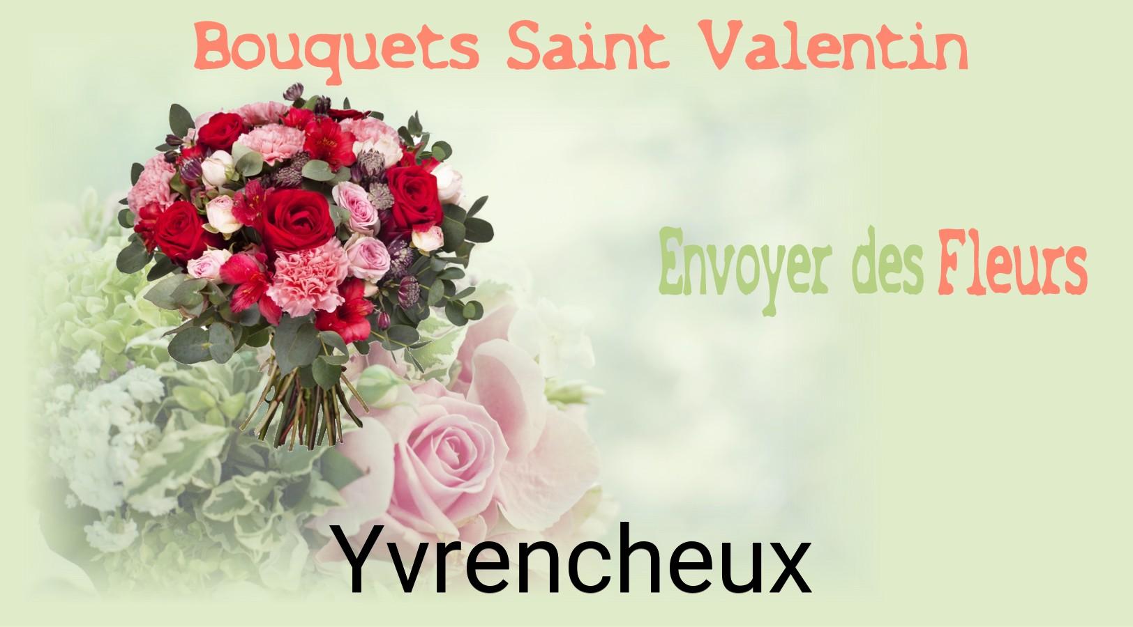 Roses de Saint-Valentin livrées à Yvrencheux